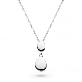Coast Pebbles Twin Droplet Necklace 90186RP