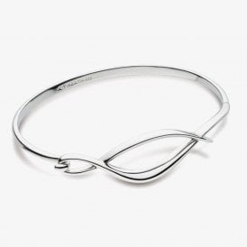 ENTWINE TWINE TWIST HINGED BANGLE 70224RP