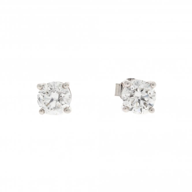 Lab Grown Diamond 2.22 Carat D-E Colour SI2 Clarity Stud Earrings