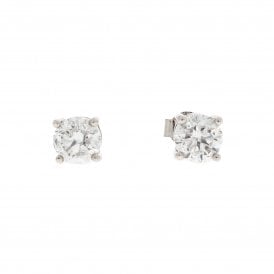 2.22 Carat D-E Colour SI2 Clarity Stud Earrings