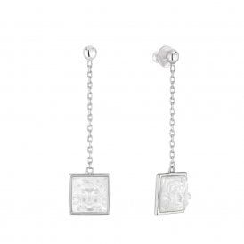 Arethuse Long Earrings Clear (10704000)