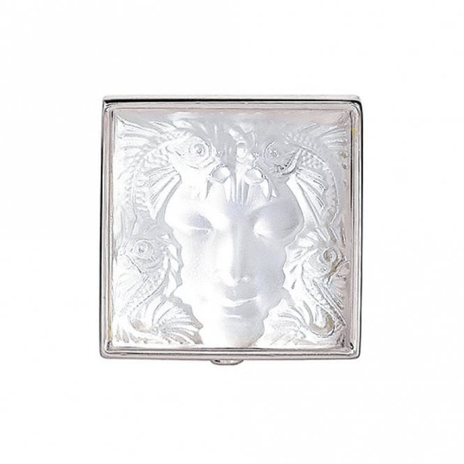 Lalique Arethuse Masque De Femme Brooch Clear (7636000)