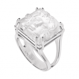 Arethuse Masque De Femme Ring Clear (10421400) Size 59 (US 8 3/4)