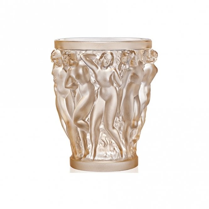 Lalique Bacchantes Vase Gold Luster (10547600)