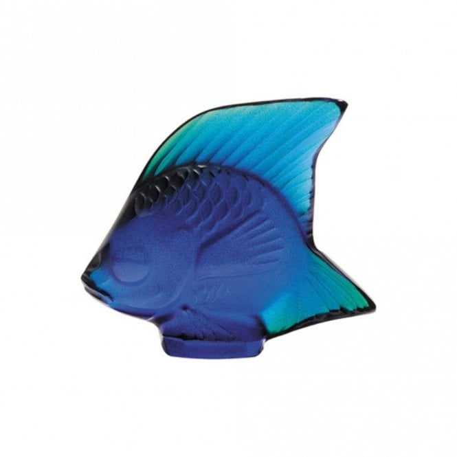 Lalique Fish Cap Ferrat Blue (3002100)