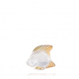 Fish Clear & Gold Stamped (10685100)