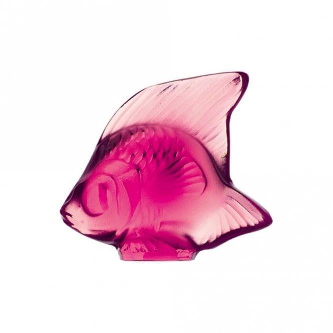 Lalique Fish Fuchsia (3003400)