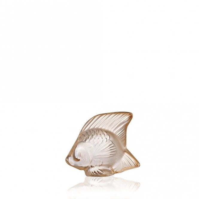 Lalique Fish Gold Luster (10543400)