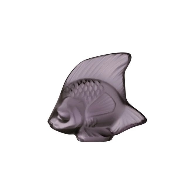 Lalique Fish Vesper Dusk Purple Luster (10811700)