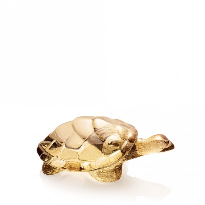 Lalique Golden Turtle 