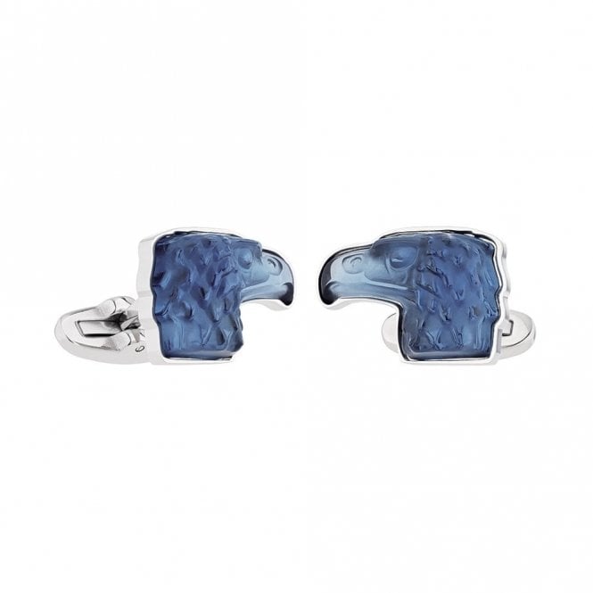 Lalique Mascottes Eagle Cufflinks Blue (10605400)