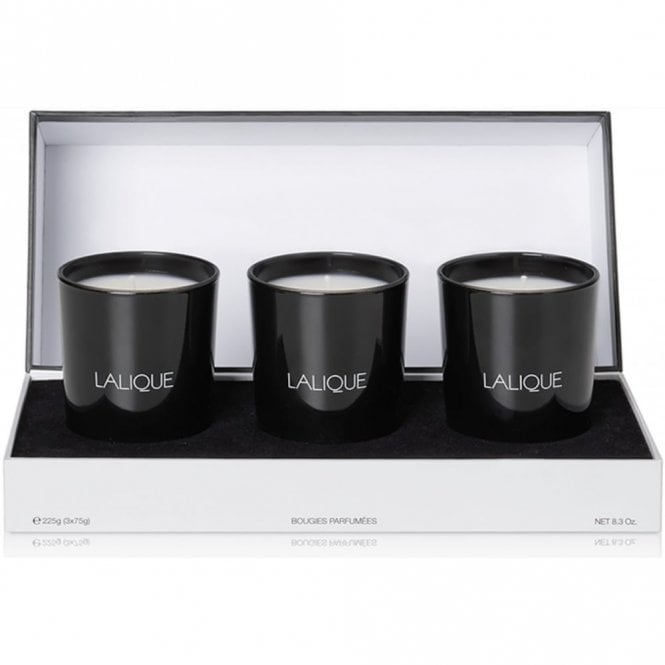 Lalique Mediterranean Colours Mini Candle Set of Three (B20161)