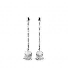 Mugeuet Long Earrings Clear (10105700)