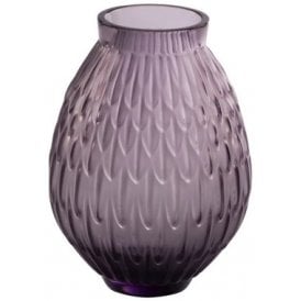 Plumes Small Vase Vesper Dusk Purple Luster (10810900)