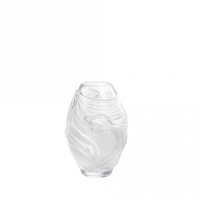 Lalique Poissons Combattants Vase (10684100)