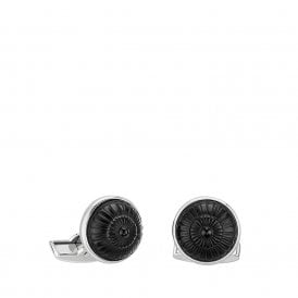 Toupie Cufflinks Black (10603800)