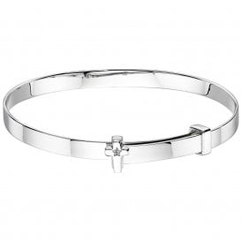 Honor Diamond Cross Bangle LSB0019