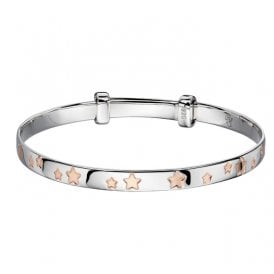 Jessica Rose Gold Star Bangle LSB0131