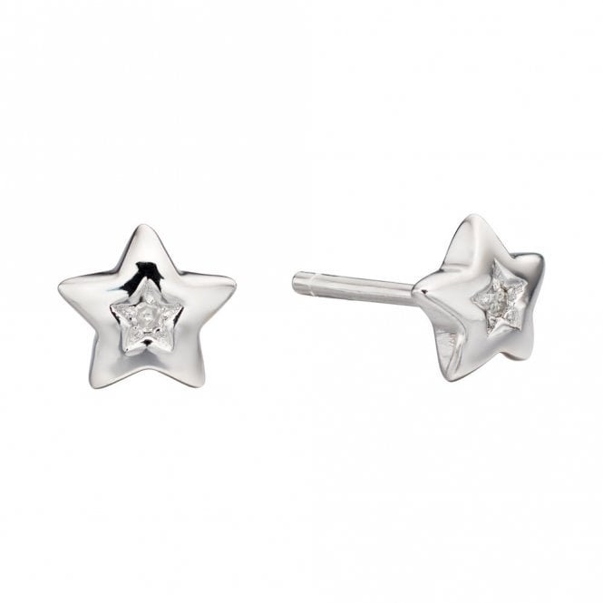 Little Star Noor Diamond Star Studs LSE0032 