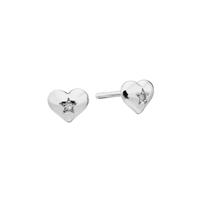 Little Star Suri Heart Studs LSE0031 