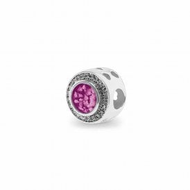 Admire Charm Bead with Fine Crystals EW-CB-405