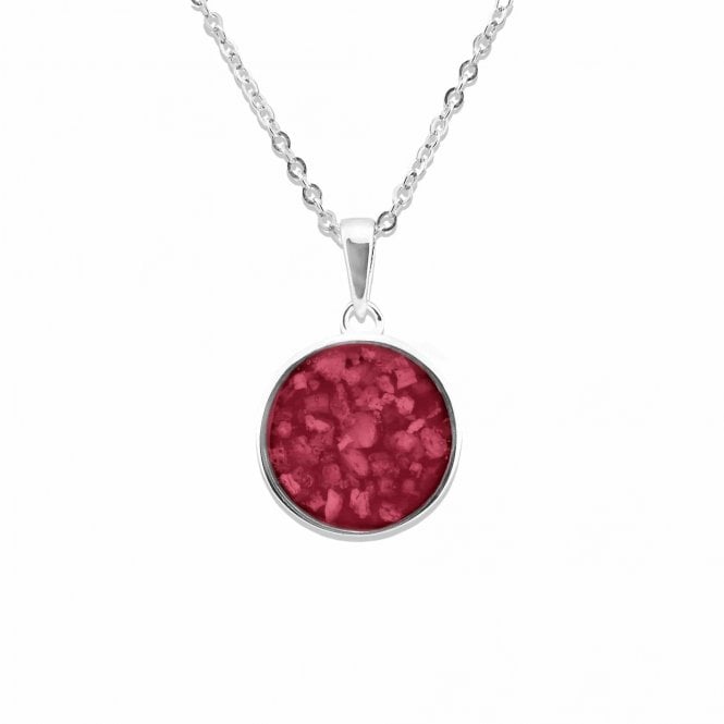 Memorial / Ashes Jewellery Classic Round Pendant EW-P-105