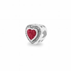 Comfort Charm Bead with Fine Crystals EW-CB-406