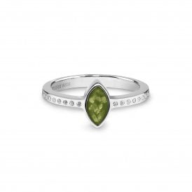 Deco Ring with Fine Crystals EW-R-311