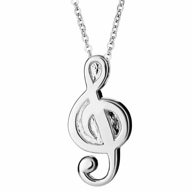 Memorial / Ashes Jewellery Self-fill Musical Note Pendant EW-SFP-1135