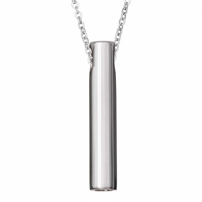 Memorial / Ashes Jewellery Self-fill Traditional Cylinder Pendant EW-SFP-1101
