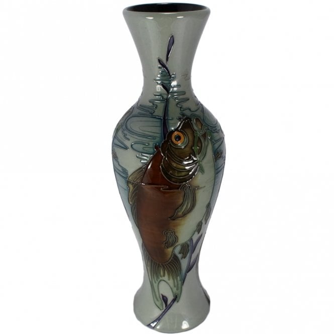 Moorcroft Tail Dance Hand Painted Vase 93/12 (Ltd. Edn. 46 of 100)
