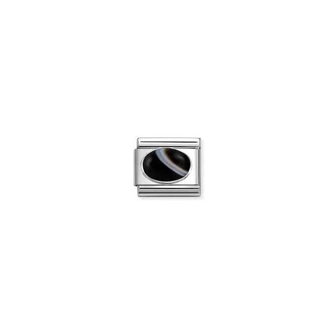 Nomination BANDED ONYX CHARM 330510/47 
