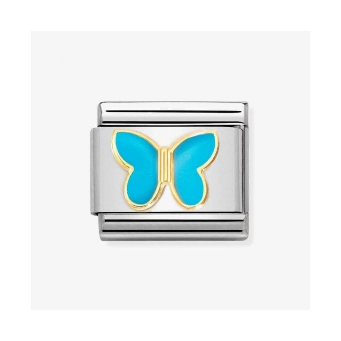 Nomination BUTTERFLY TURQUOISE 030285/63