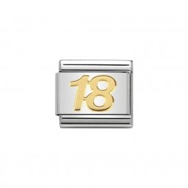 Composable Classic Link "18" Gold 030109-34