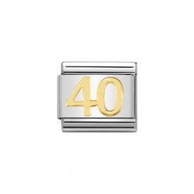 Composable Classic Link "40" Gold 030109-41