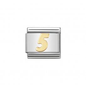 Composable Classic Link "5" Gold 030102-05