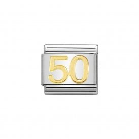 Composable Classic Link "50" Gold 030109-42