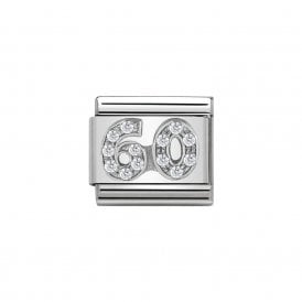 Composable Classic Link "60" Silver & CZ 330304-60