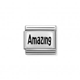 Composable Classic Link "Amazing" Silver  330102-53 