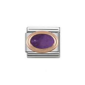 Composable Classic Link "Amethyst" Rose Gold 430502-02