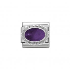 Composable Classic Link "Amethyst" Silver 330504-02