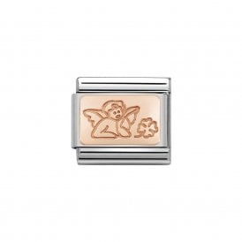 Composable Classic Link "Angel Of Goodluck" Rose Gold 430101-47