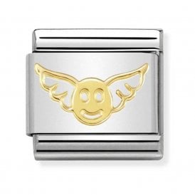 Composable Classic Link "Angel Of Happiness" Gold 030162-46