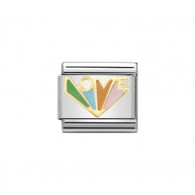 Composable Classic Link "Angel Of Love" Gold 030272-37 