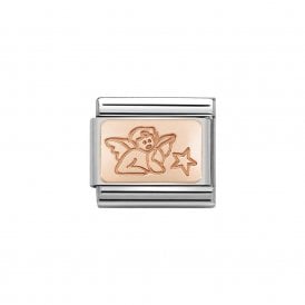 Composable Classic Link "Angel Of Wishes" Rose Gold 430101-45