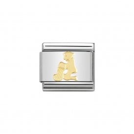 Composable Classic Link "Aquarius" Gold 030104-11