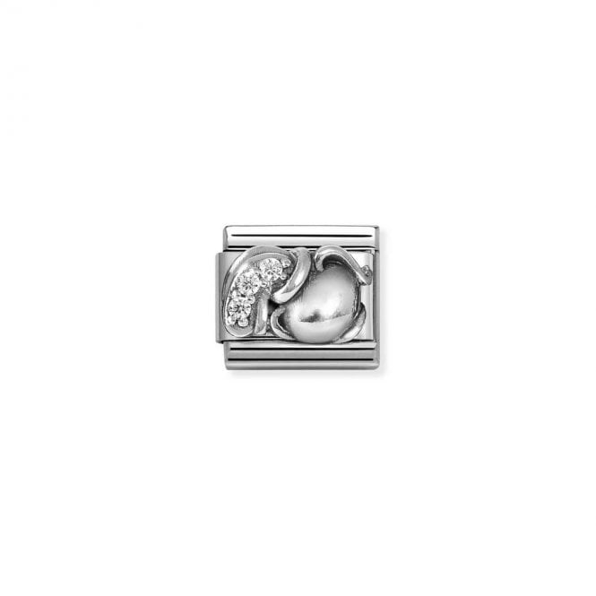 Nomination Composable Classic Link Aquarius with CZ 330326/11