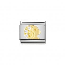 Composable Classic Link "Aries" Gold & CZ 030302-01