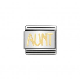 Composable Classic Link "Aunt" Gold 030107-16