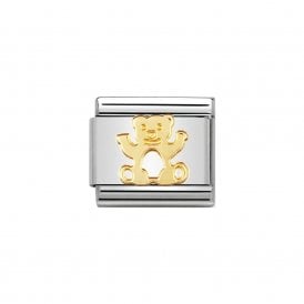 Composable Classic Link "Bear" Gold 030112-11